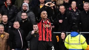 Junior Kroupi and Alex Scott give Bournemouth hard-fought win at Wolves Junior Kroupi and Alex Scott give Bournemouth hard-fought win at Wolves