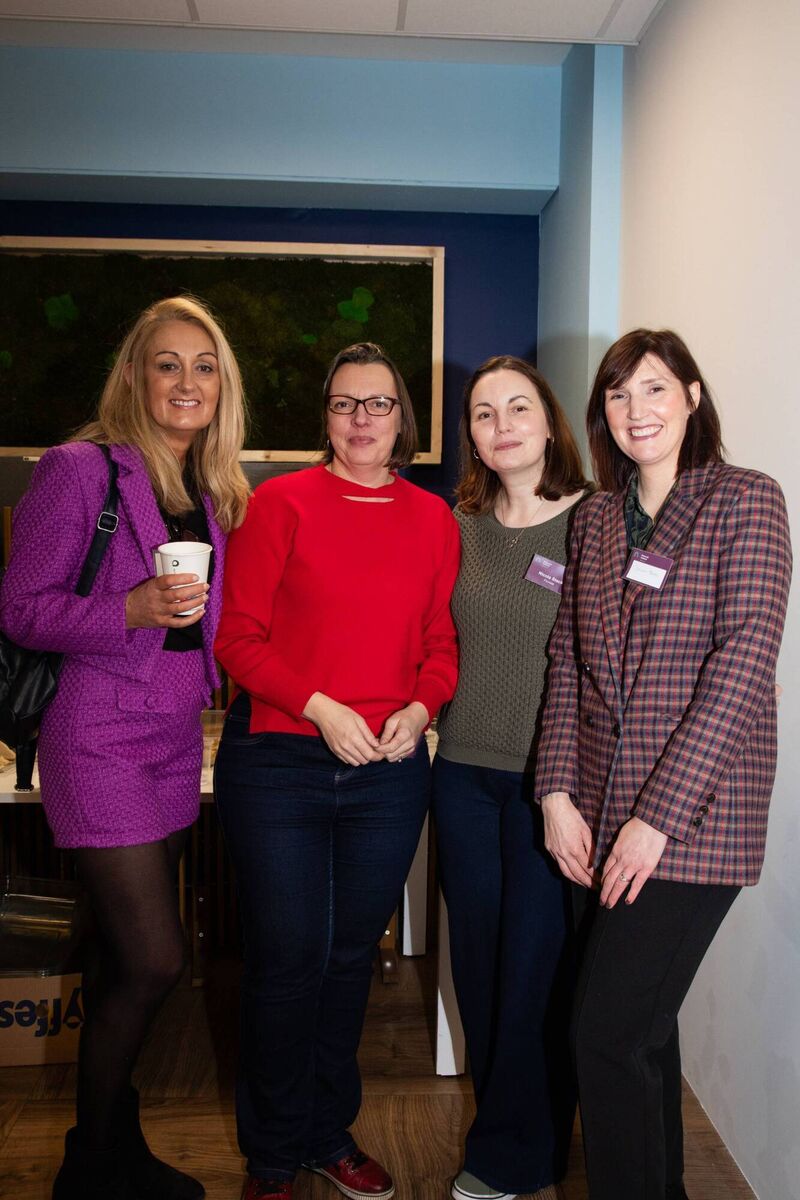 Karen O'Reilly, Julie Guiblin, Nicola Stack &amp; Deirdre Barry at the Network Ireland West Cork event. Picture: Kathryn O'Shea