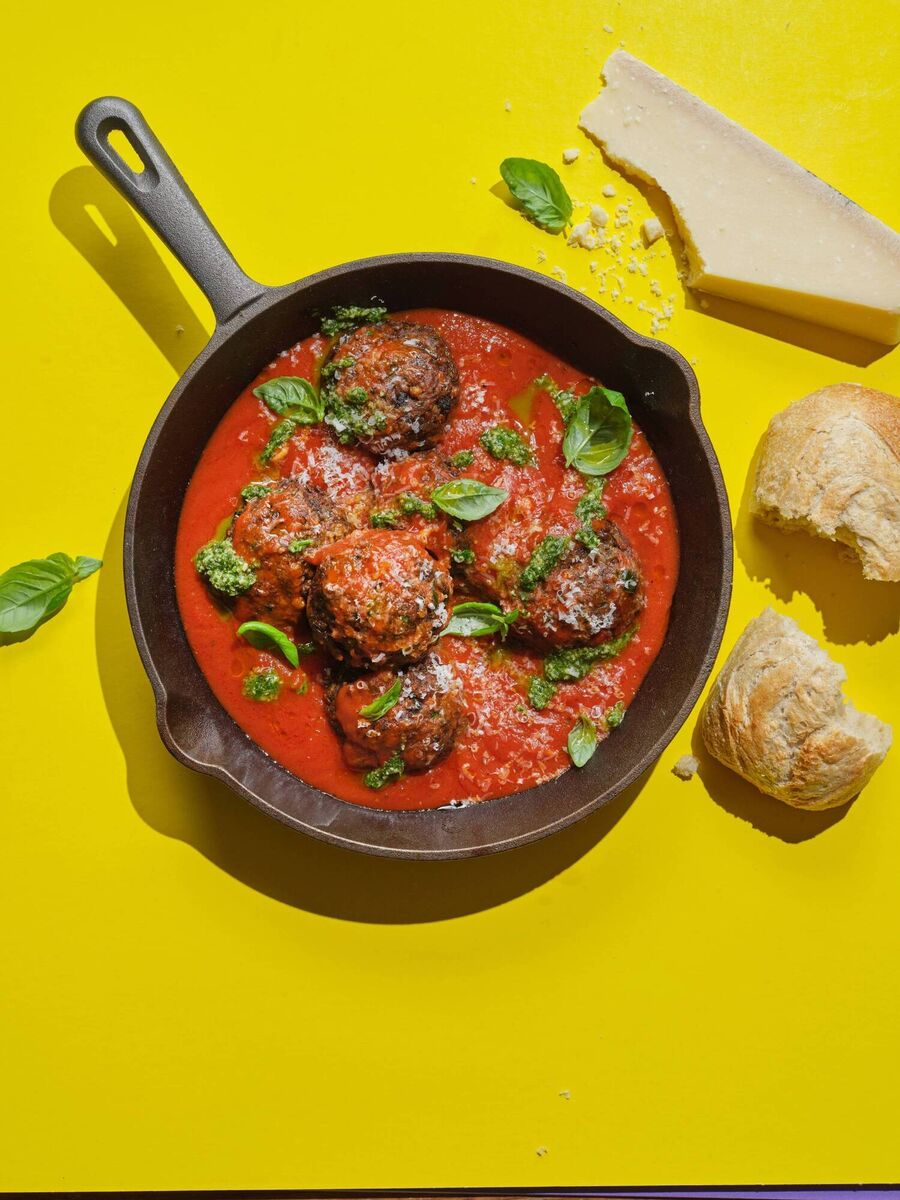 Ali’s recipe for lentil, walnut and mushroom rissoles features in her new book, Beans.