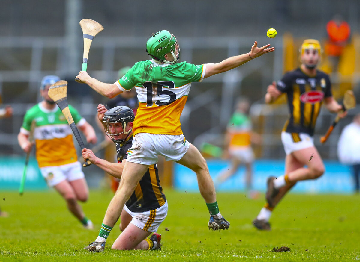 Offaly's Adam Screeney gathers the ball agianst Kilkenny during their league match. Picture: ©Inpho Offaly's Adam Screeney gathers the ball agianst Kilkenny during their league match. Picture: ©Inpho