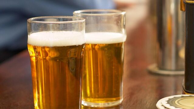 <p>Pints of beer in pub bar counter /Heineken BAM Ireland plans for a conference centre and regeneration plan for former Beamish and Crawford site.</p>