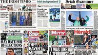 What the papers say: Thursday's front pages