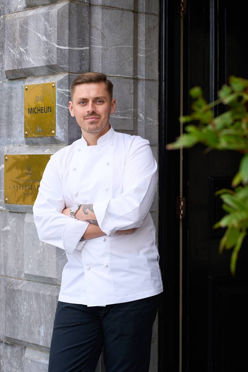 Terre chef Lewis Barker. 