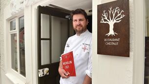 <p> Chef Rob Krawczyk, who was awarded a Michelin star in 2021 at his Chestnut Restaurant on Staball Hill, Ballydehob, West Cork.  Picture Dan Linehan</p>