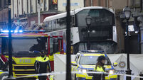 Update: One dead and three injured in Dublin city centre bus crash