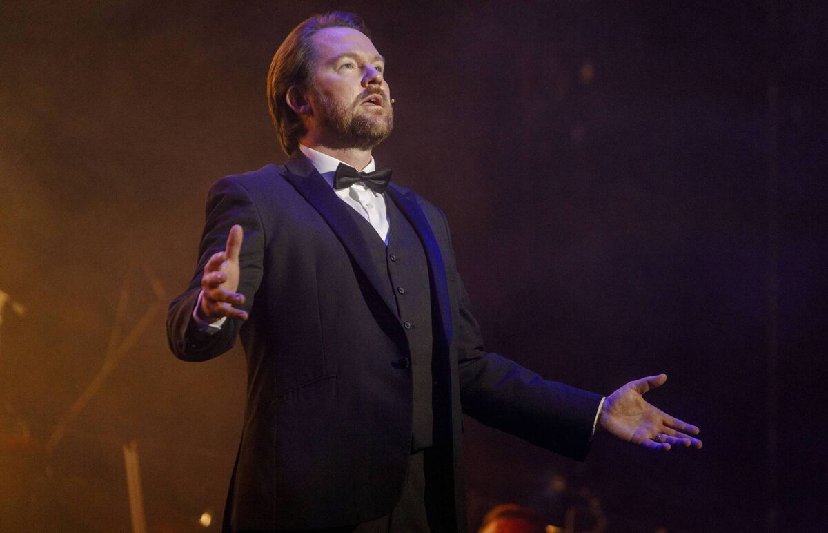 Killian Donnelly, pictured at The Cork Proms' musical theatre show titled 'There's No Place Like Home', at Cork Opera House. Picture: Shane J Horan