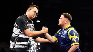 Luke Littler loses Premier League opener to debutant Gian van Veen