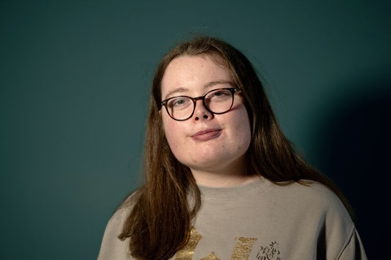  Ella Hogan, Horizons user, who loves movies and musicals and works in a local cinema.