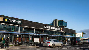 Shannon Airport, Ireland - December 27th 2016: Shannon Airport is Irelands 2nd largest airport in Ireland County Clare. A key ai