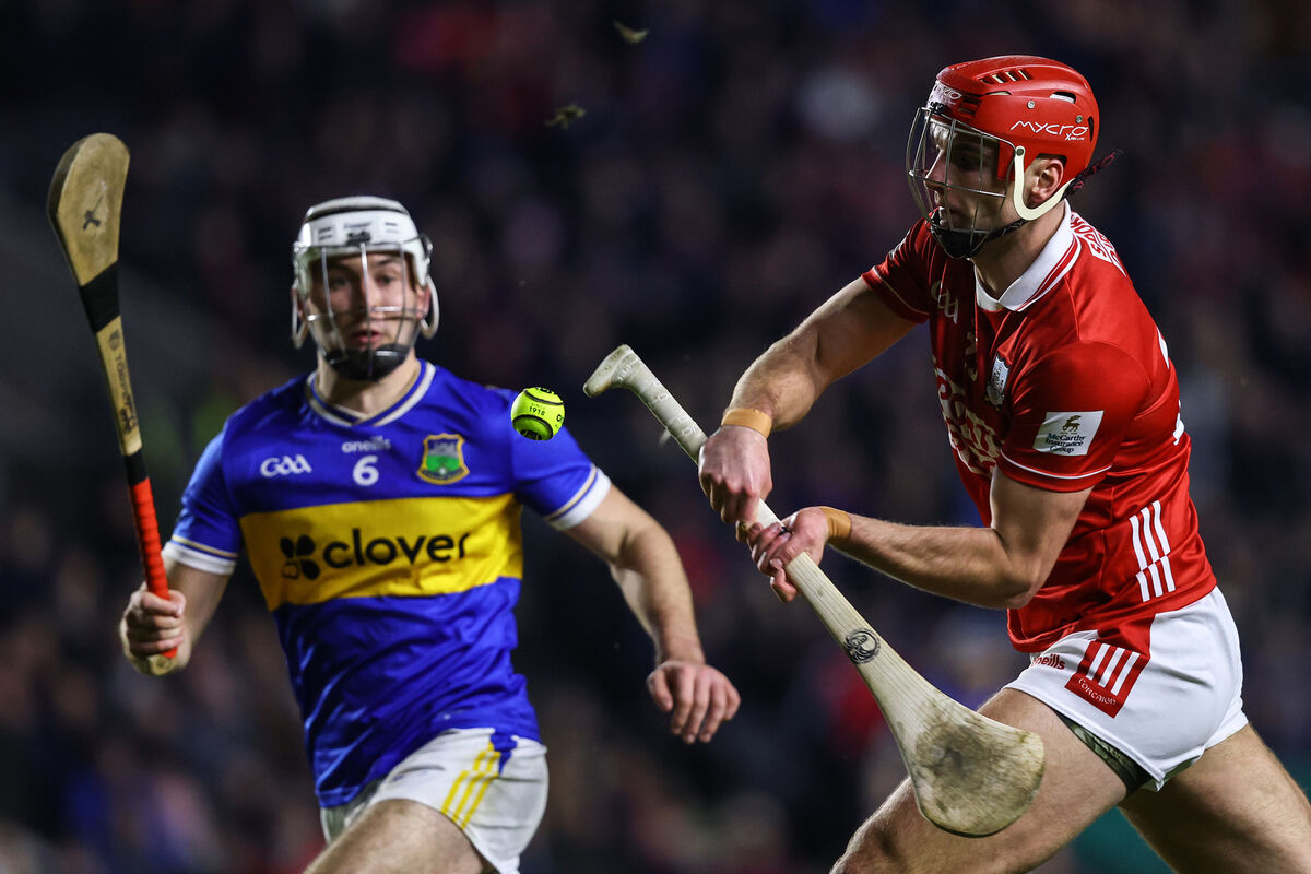 Cork's Brian Hayes scores a second-half point against Tipp at SuperValu Páirc Uí Chaoimh. Picture: INPHO/Ben Brady Cork's Brian Hayes scores a second-half point against Tipp at SuperValu Páirc Uí Chaoimh. Picture: INPHO/Ben Brady