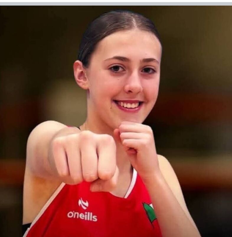 Claire Crowley, St Martha's Boxing Club who won the 60 kilo class at the Ireland's Future Cup in the National Stadium. 