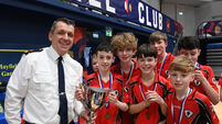 Gardaí host annual basketball blitz for 12 primary schools at Neptune Stadium