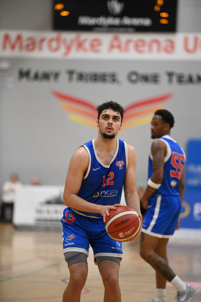 Daryl Cuff played well for UCC Demons in the Domino’s Men’s Superleague game against Star. Picture: Larry Cummins Daryl Cuff played well for UCC Demons in the Domino’s Men’s Superleague game against Star. Picture: Larry Cummins
