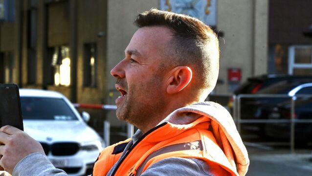 <p>A book of evidence was served this week on anti-immigration activist Derek Blighe, above, on a charge of harassing a member of An Garda Síochána.</p>