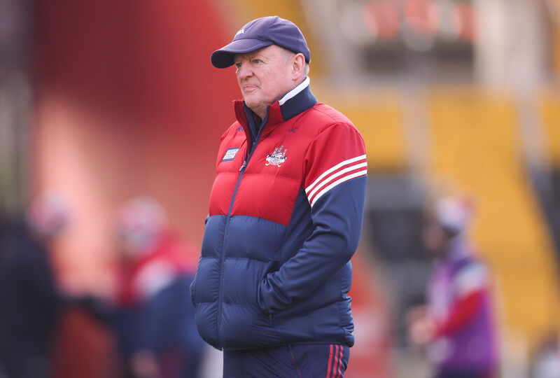 Cork manager John Cleary. Picture: INPHO/Tom Maher
