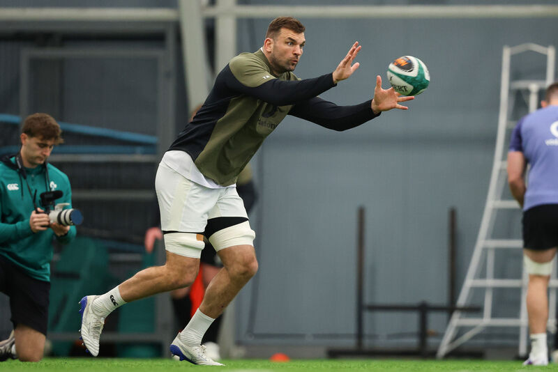Ireland need Tadhg Beirne back to his best against Italy. Picture: INPHO/Ben Brady