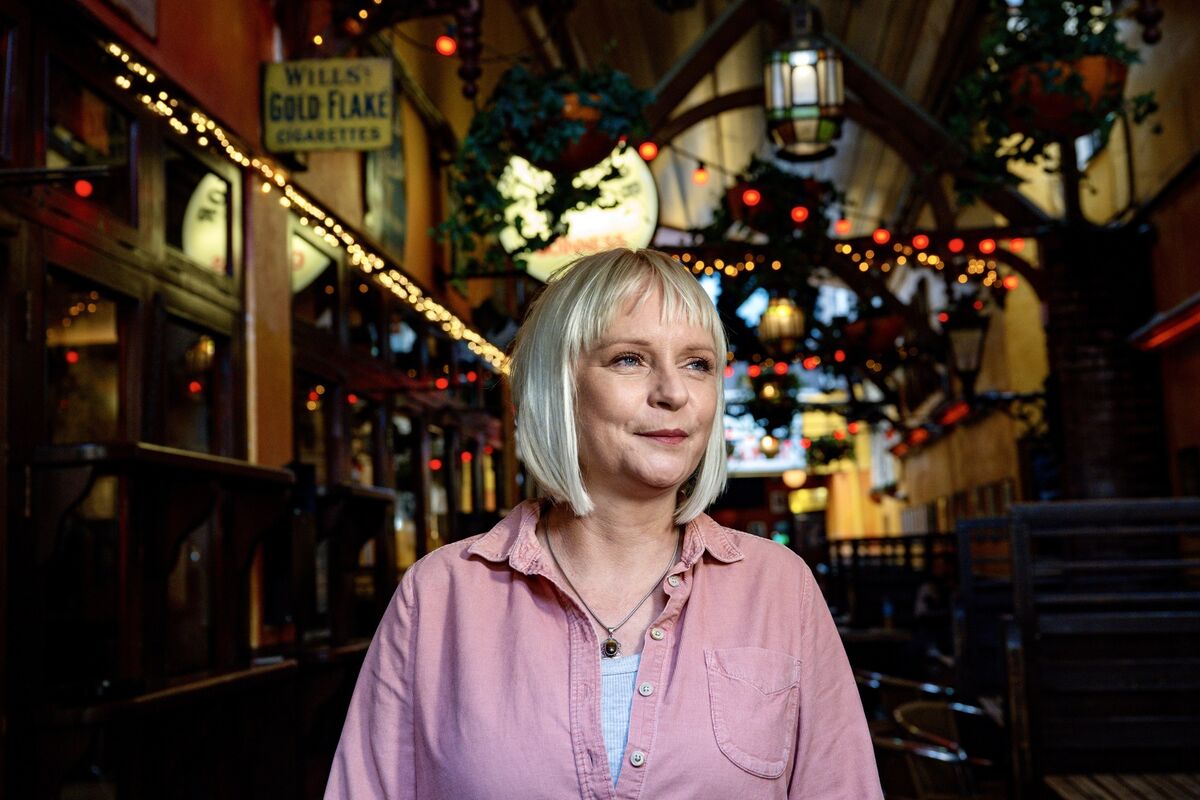 Kate O’Shea pictured in Crane Lane. Picture Chani Anderson