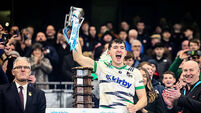 Brian McNamara lifts the Sigerson Cup 11/2/2026