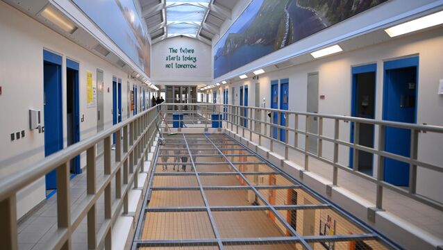 <p>The accused spoke quietly to himself in the dock throughout the latest hearing. Picture: Dan Linehan.</p>