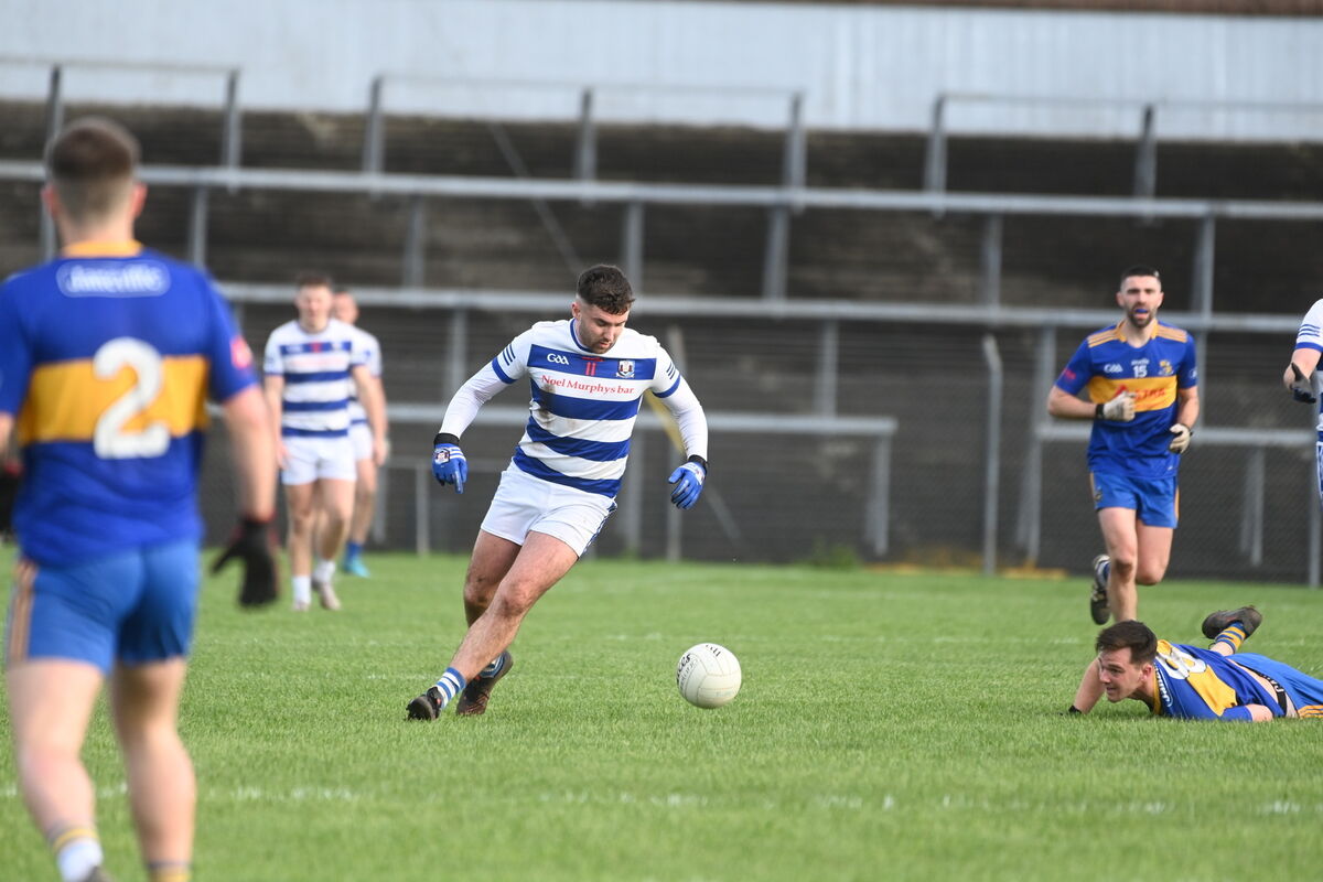  Ethon Varian in action for Ballyphehane against Carrigaline in 2025. Picture: Larry Cummins