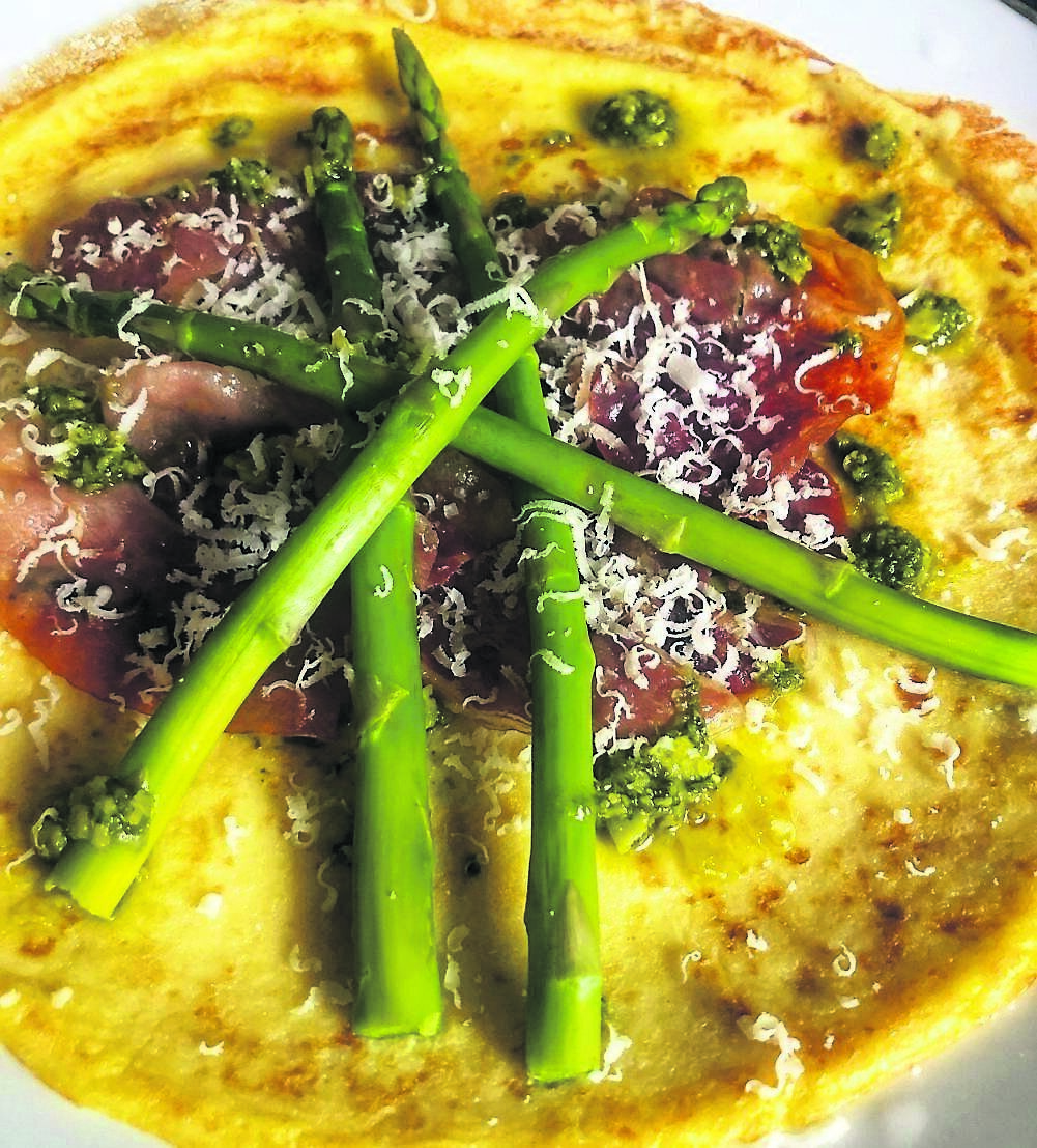 Parma Ham and Asparagus Pancakes - Di Curtin’s savoury option for Shrove Tuesday