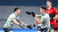 Tommy Walsh and Sean Morahan celebrate after winning 11/2/2026