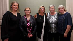 <p>Orla O’Regan, Lillian Zinkant, Mary Newman, Mary O’Sullivan and Tracy Sheehan, at The Echo Women In Sport Awards 2025, Sportswoman of the Year, at The Metropole Hotel. <span class="contextmenu emphasis CaptionCredit">Picture: Jim Coughlan</span>
</p> <p>Orla O’Regan, Lillian Zinkant, Mary Newman, Mary O’Sullivan and Tracy Sheehan, at The Echo Women In Sport Awards 2025, Sportswoman of the Year, at The Metropole Hotel. <span class="contextmenu emphasis CaptionCredit">Picture: Jim Coughlan</span>
</p>