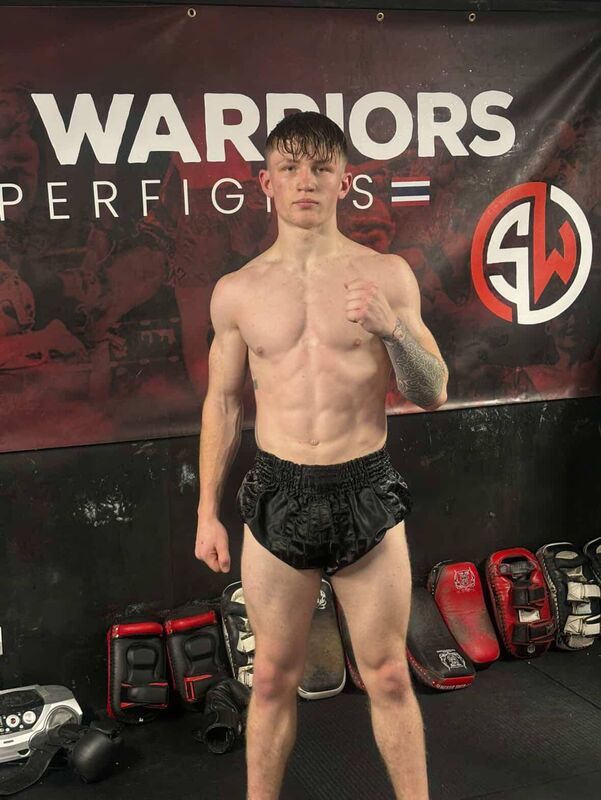 Siam Warriors Colm O’Mahony who will be action this Saturday night when he will face Galway’s Struan Mason at the GCU Parochial Arena.
