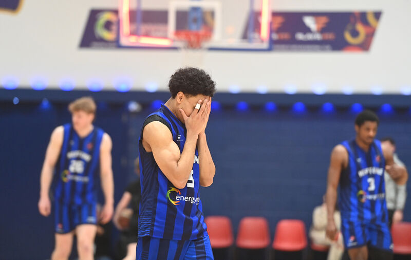 Samuel Henderson of Energywise Ireland Neptune after the loss on Sunday. Picture: Larry Cummins