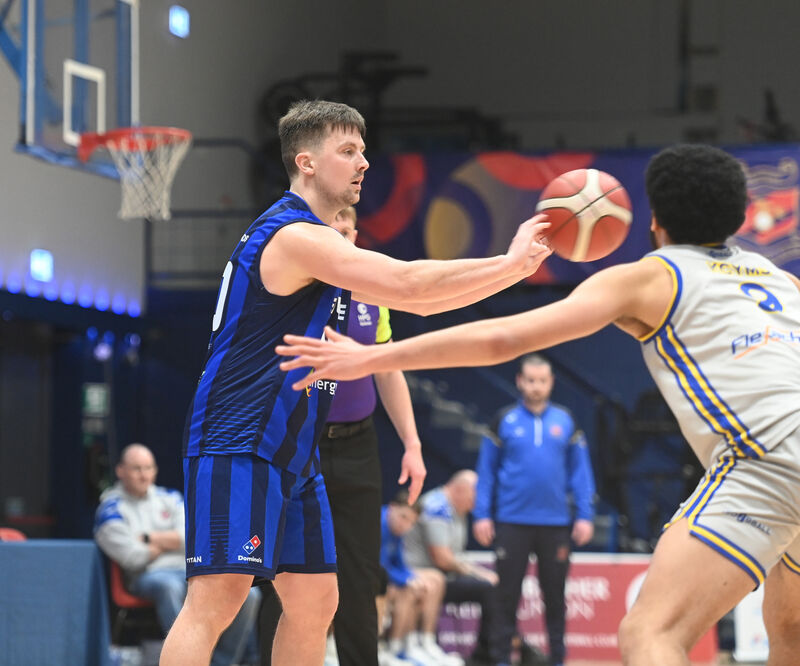  Roy Downey in action for Energywise Ireland Neptune against KCYMS Killorglin. Picture: Larry Cummins
