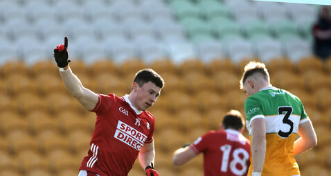 Mark Cronin celebrates scoring his sides third goal 15/2/2026