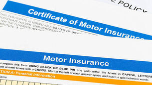 Motor or car insurance application