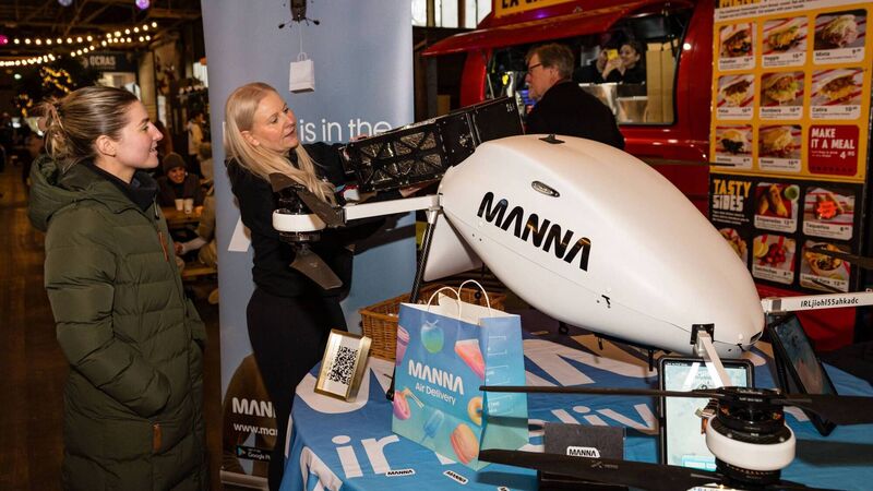 Drone delivery firm Manna launches pilot programme in Cork 