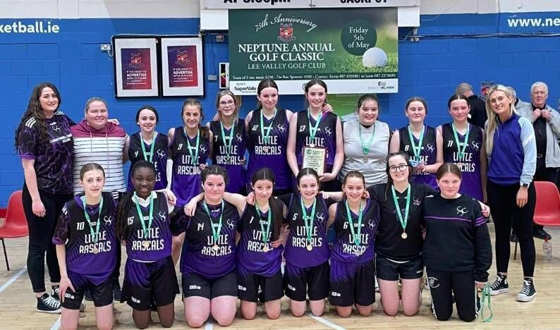 The Carrigtwohill team pictured in 2023, when Lucy Walsh and Rachel Barrett were in second year 2023