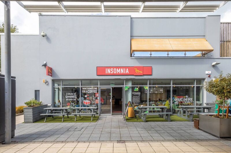 Visitors to McCabes Pharmacy can call into the nearby cafés, restaurants and various other retail outlets. 