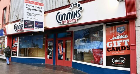Cummins Sports exits Cork's North Main St as store goes on the market for €1.2m