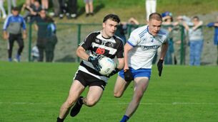 <p>Castletownbere's Gary Murphy in action against Cill na Martra in 2023. Picture: Tony McElhinney</p>
