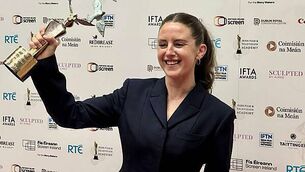 Louisa Harland pays tribute to Hamnet co-stars after rising star win Louisa Harland pays tribute to Hamnet co-stars after rising star win