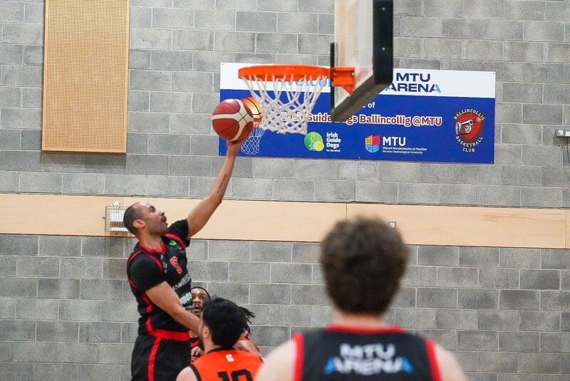 Josh Steel finishes off a fine team move for Ballincollig. Picture: Noel Sweeney