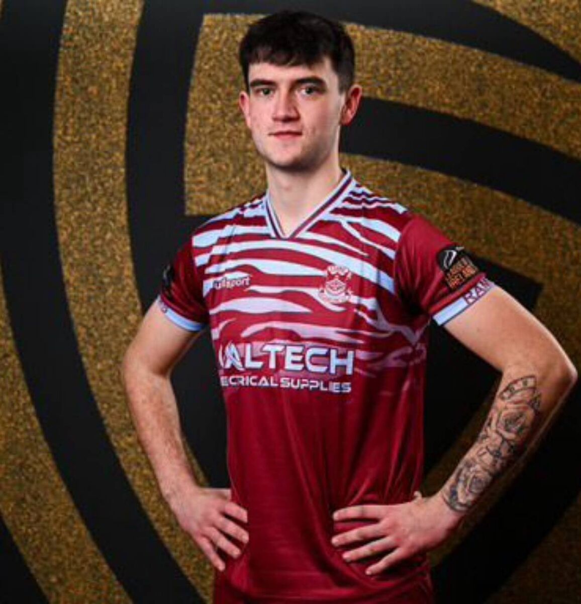 Dan Ryan when he played with Cobh Ramblers U20 side