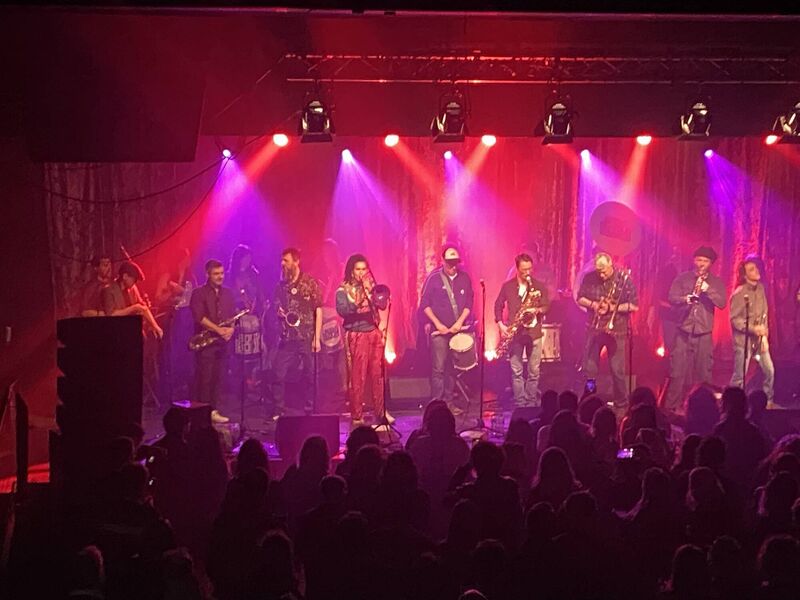 BoolaBoom at the opening night of the Savoy in Cork. 