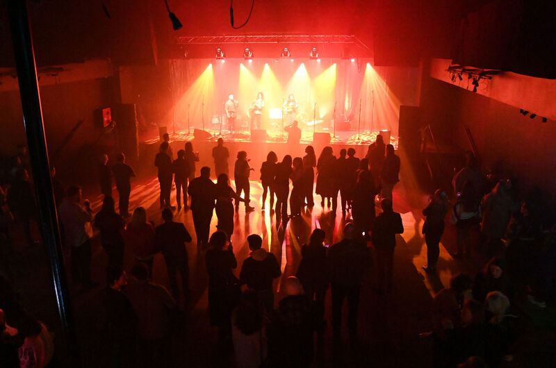 Zurito performing at the opening night of Savoy. Picture: Eddie O'Hare