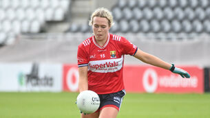 <p> Katie Quirke was in top form against Kerry. Picture: Larry Cummins</p> <p> Katie Quirke was in top form against Kerry. Picture: Larry Cummins</p>