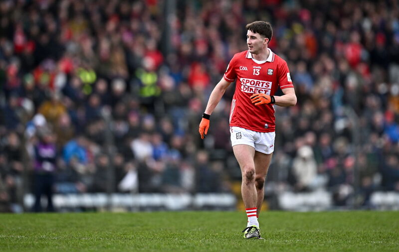 Chris Óg Jones of Cork playing against Meath. Picture: Seb Daly/Sportsfile
