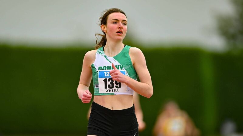 Cork runner Maeve O'Neill breaks indoor record in United States