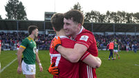 Chris ÓG Jones and Jacob O'Driscoll after the game 22/2/2026