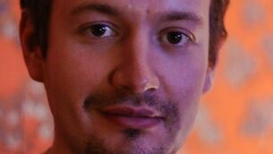 <p>Filmmaker and musician Arann Blake says being with friends and family make him happy. </p>