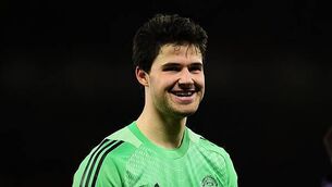 Man Utd goalkeeper Senne Lammens relishes physical battle of the Premier League Man Utd goalkeeper Senne Lammens relishes physical battle of the Premier League