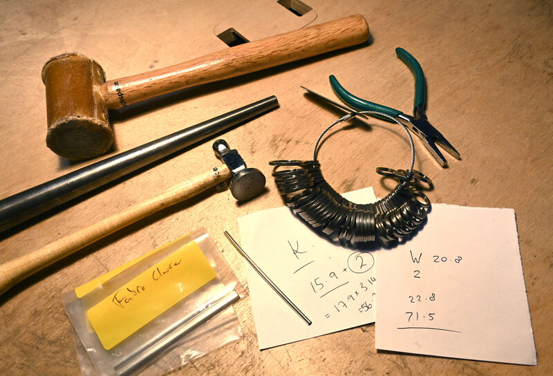 Tools of the trade. Picture: Larry Cummins