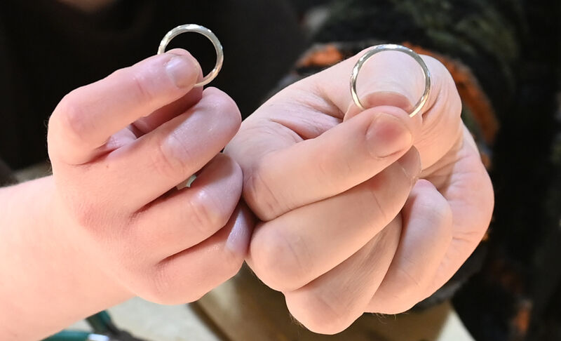 Orla Healy and Brian Healy are planning to wed in August.Picture: Larry Cummins
                    